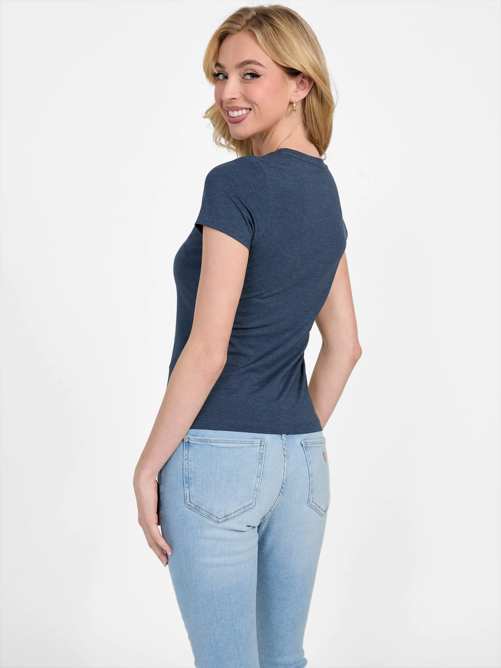 Carri Logo Tee Heather