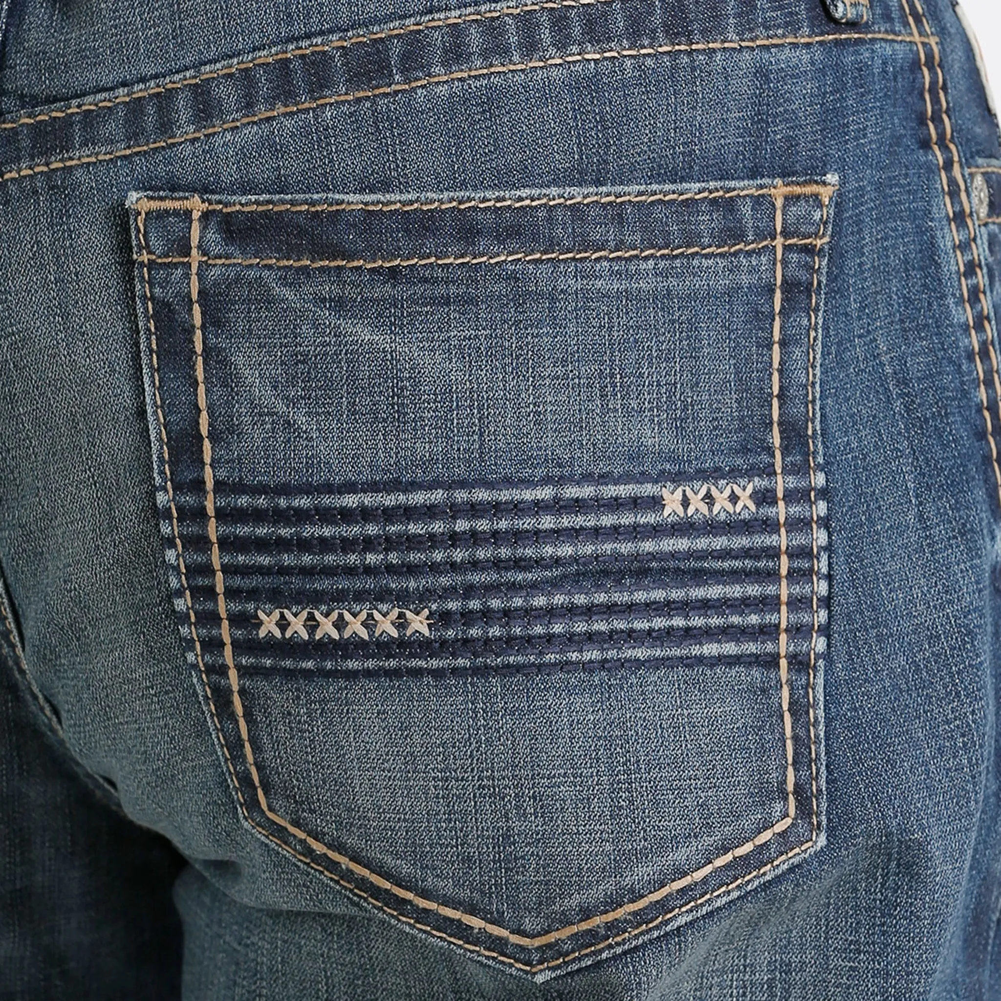 Cinch Men's Grant Dark Stone Wash Jeans