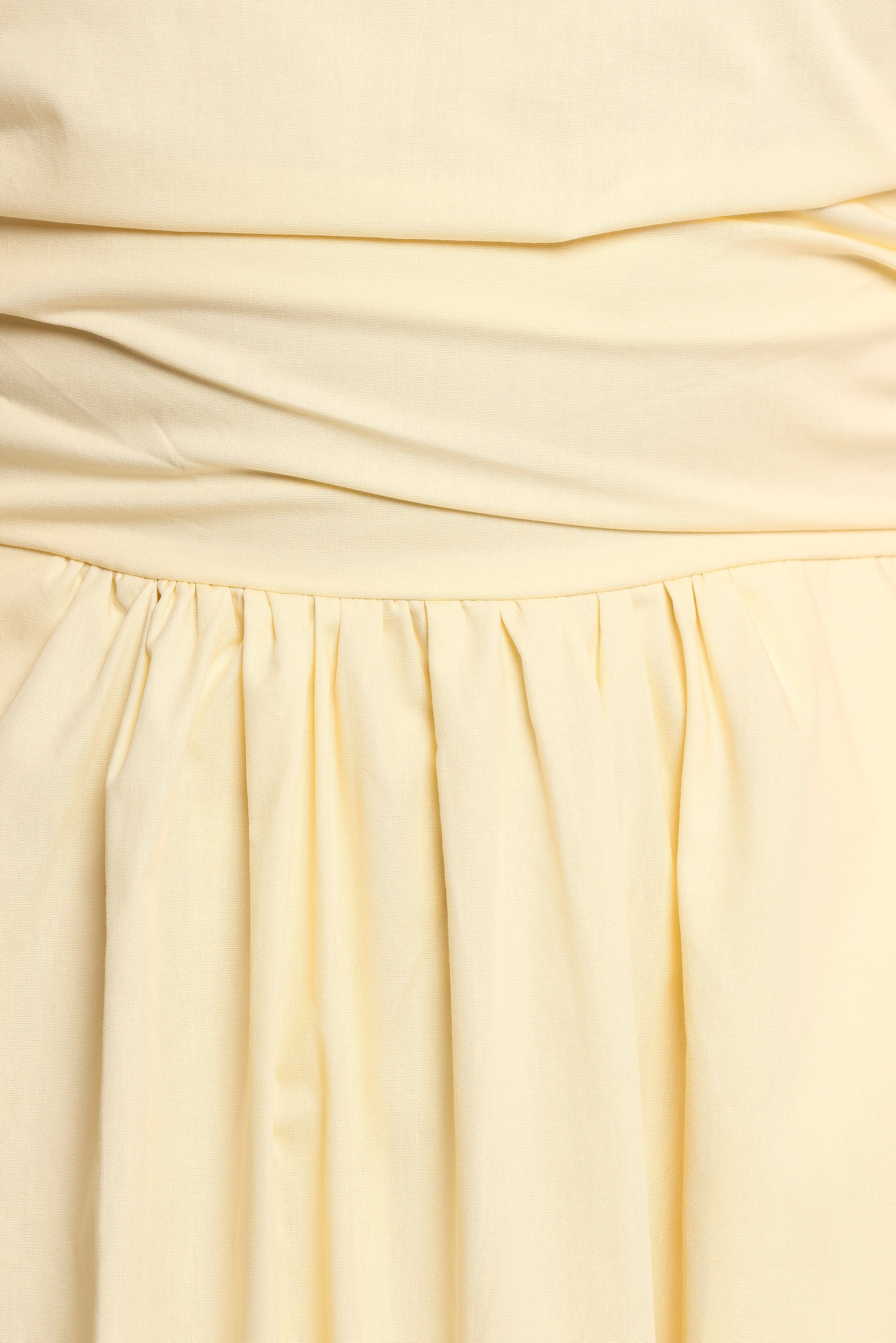 Clo Puff Sleeve Dress - Yellow
