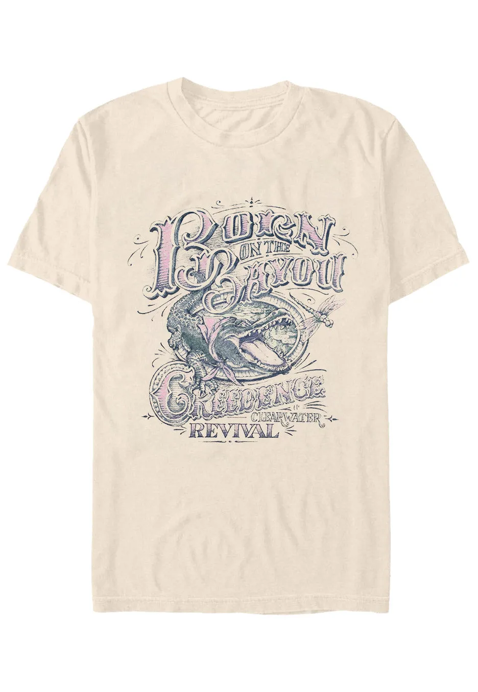 Creedence Clearwater Revival - Born On The Bayou Sand - T-Shirt