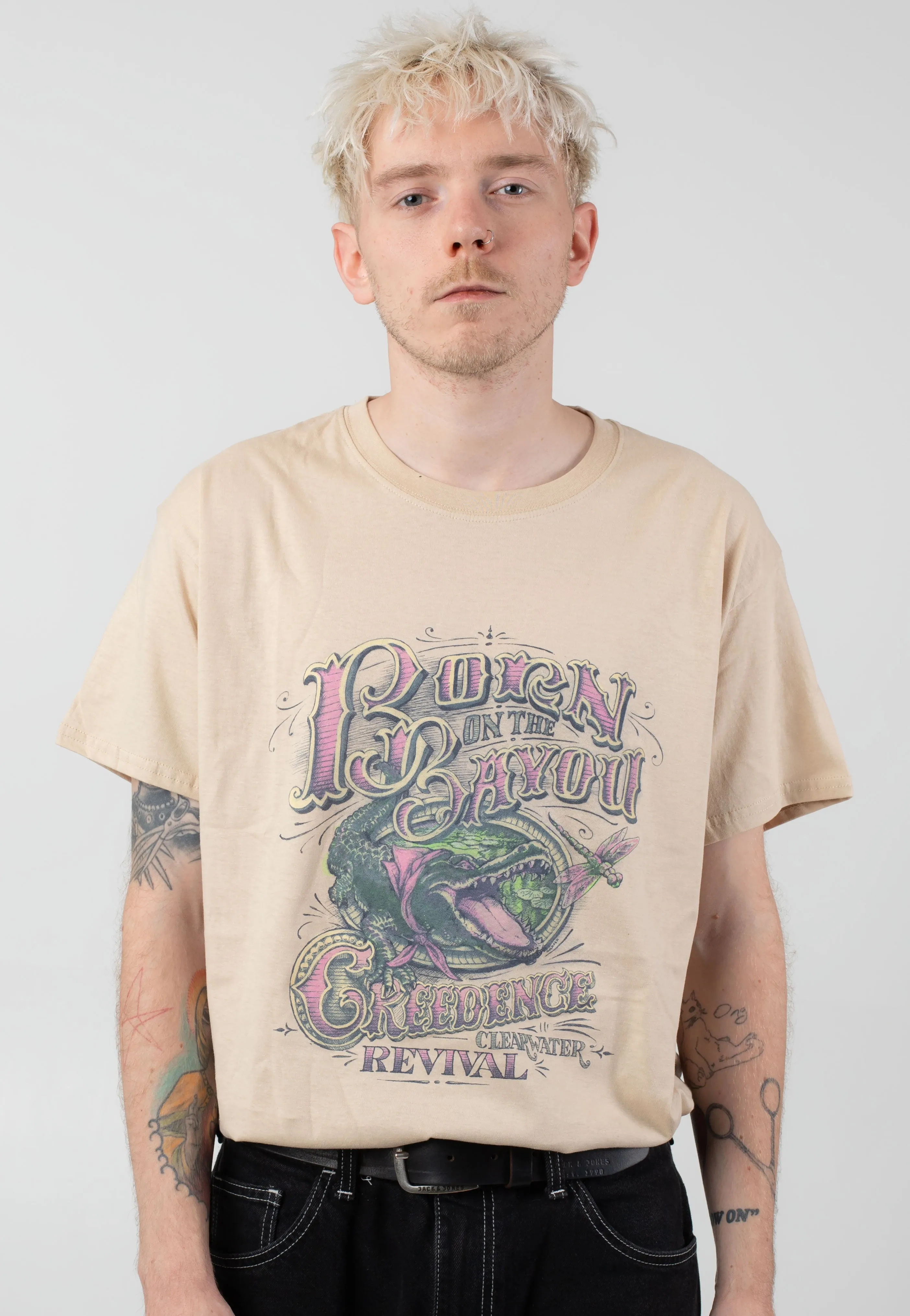 Creedence Clearwater Revival - Born On The Bayou Sand - T-Shirt