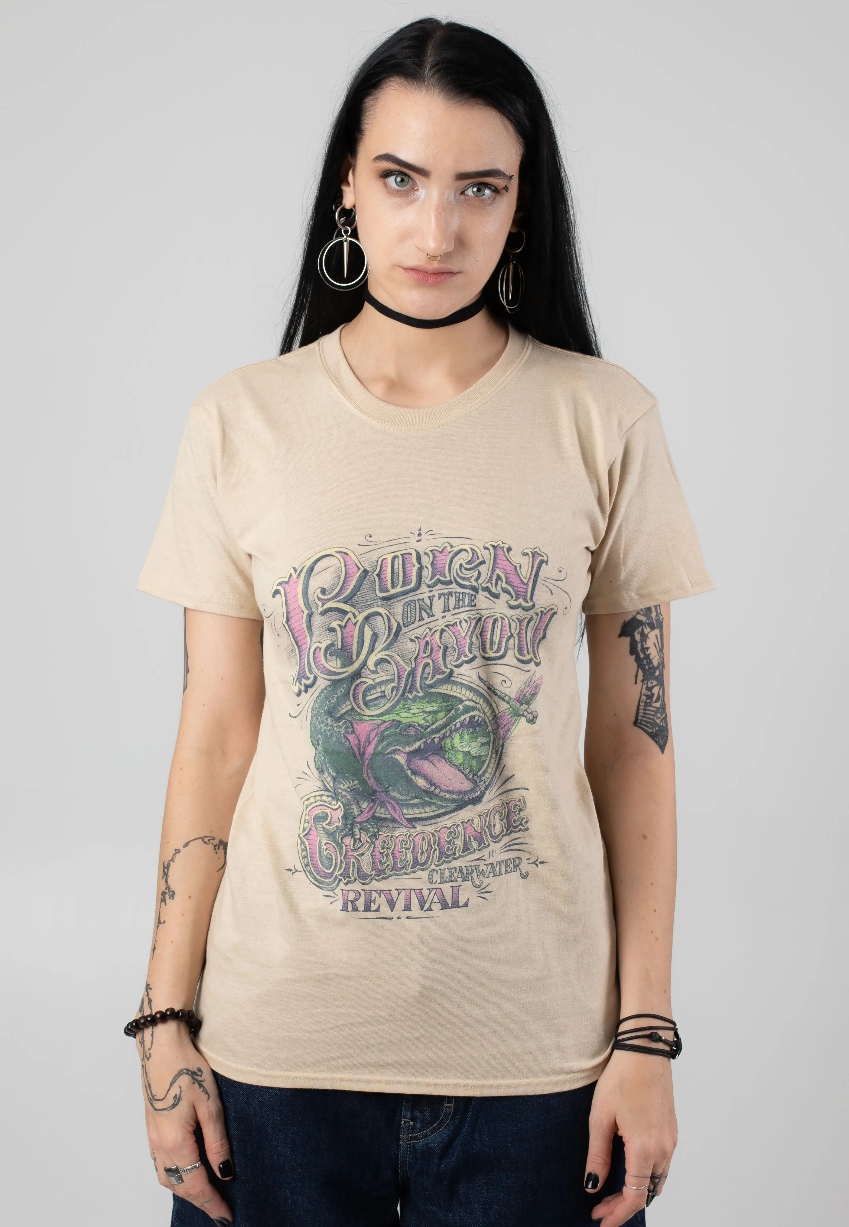 Creedence Clearwater Revival - Born On The Bayou Sand - T-Shirt