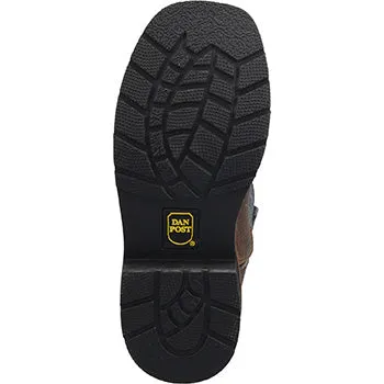Dan Post Kid's Rust and Blue Square Toe Boots