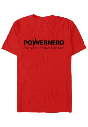 Devin Townsend - Powernerd Logo Red - T-Shirt