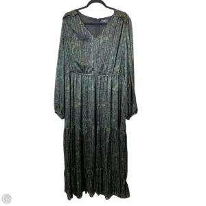 Dress Casual Maxi By Lane Bryant In Green, Size: 3x