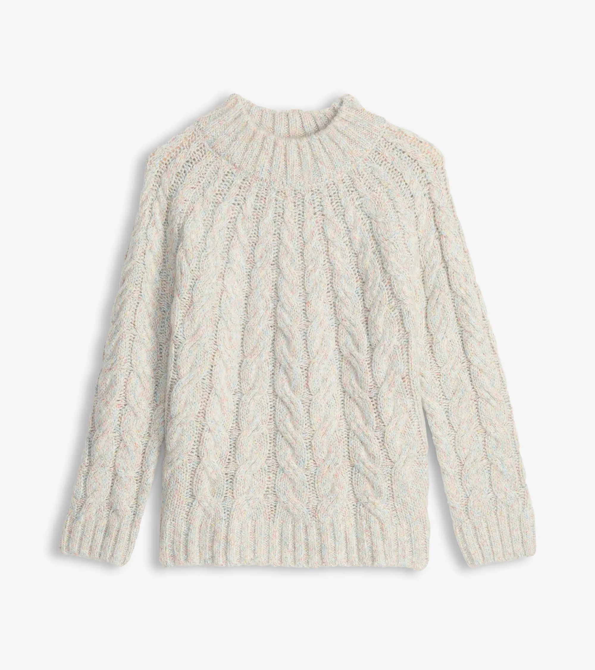 Dylan Cable Knit Sweater - Clear Rainbow -Hatley