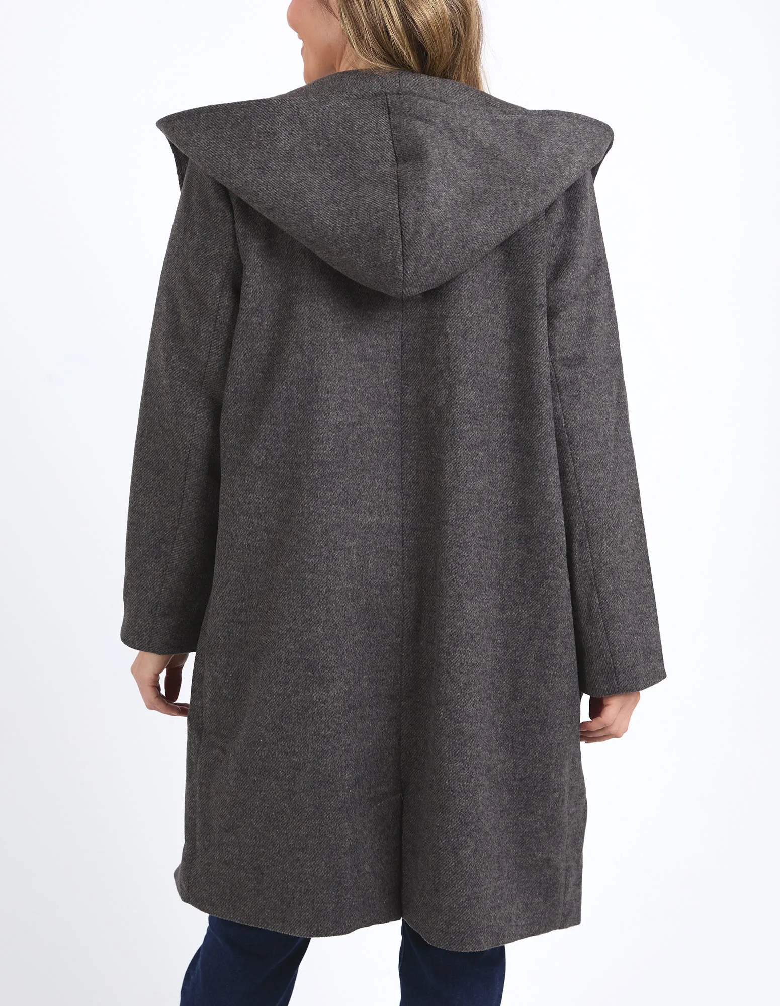 Elm Jordan Coat Charcoal