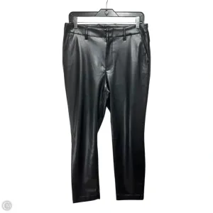 Faux Leather Pants Other By Gap In Black, Size: 8