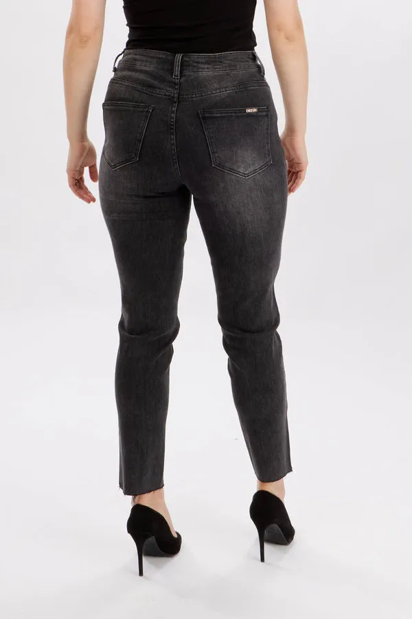 Frank Lyman - Star Detail Jeans - 234134U - Black