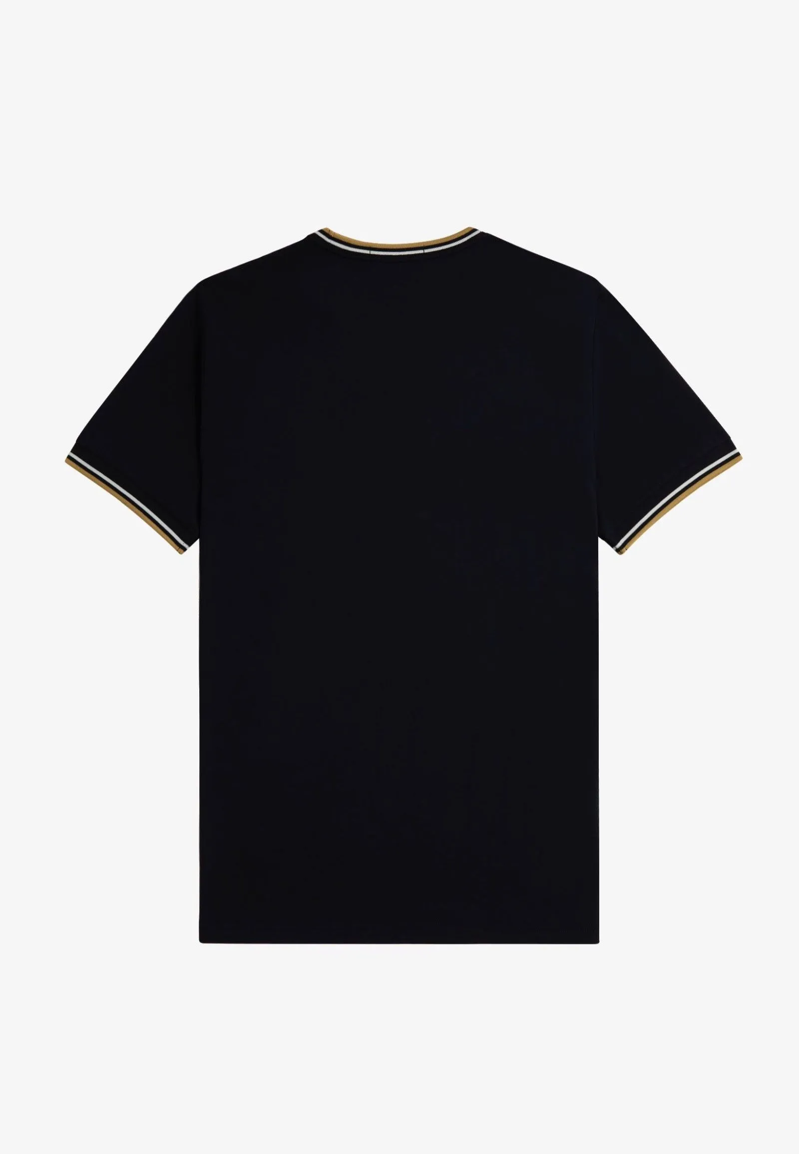 Fred Perry - Twin Tipped Navy/Ecru/Honeycomb - T-Shirt