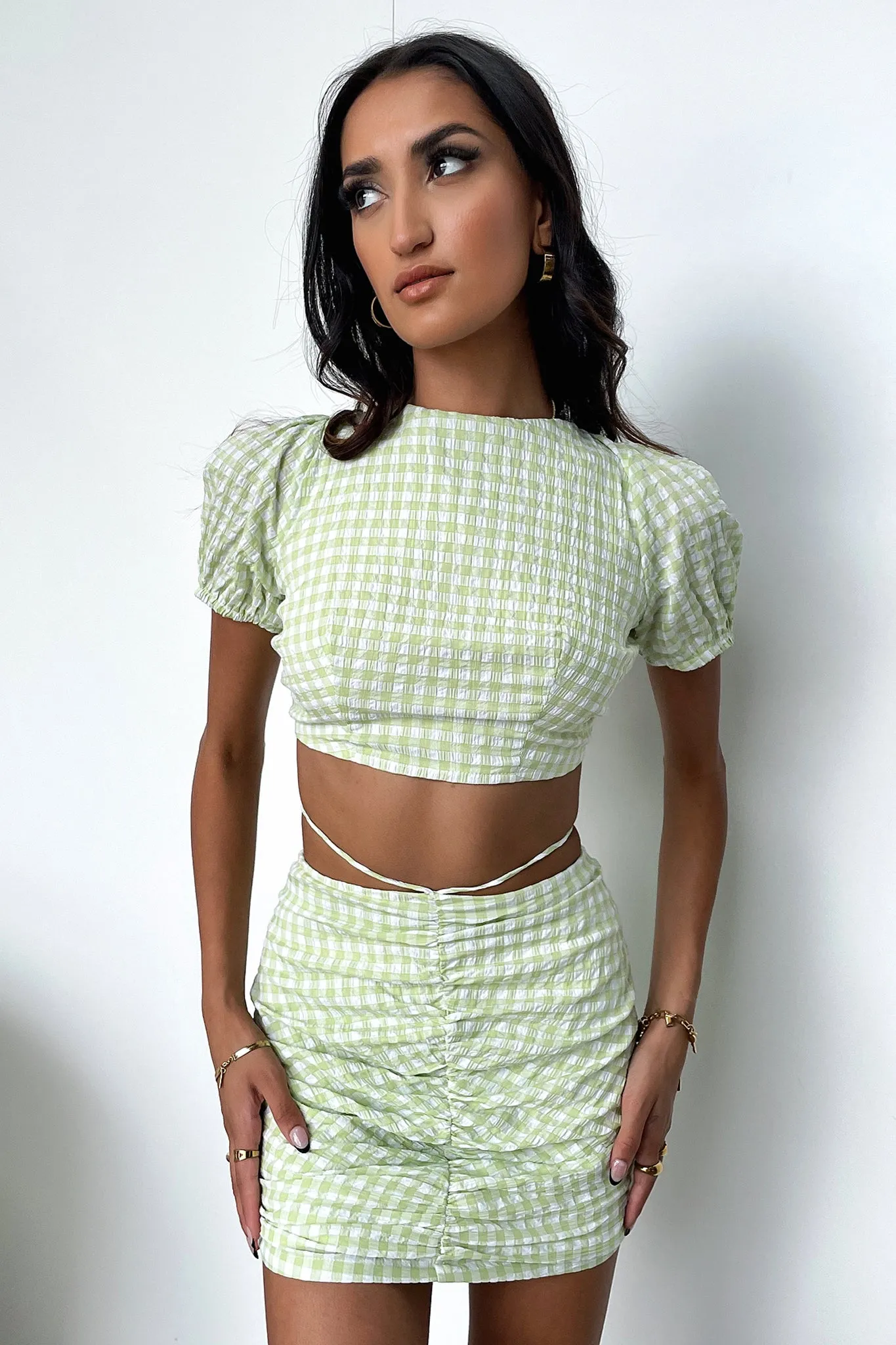 Gabby Crop - Green