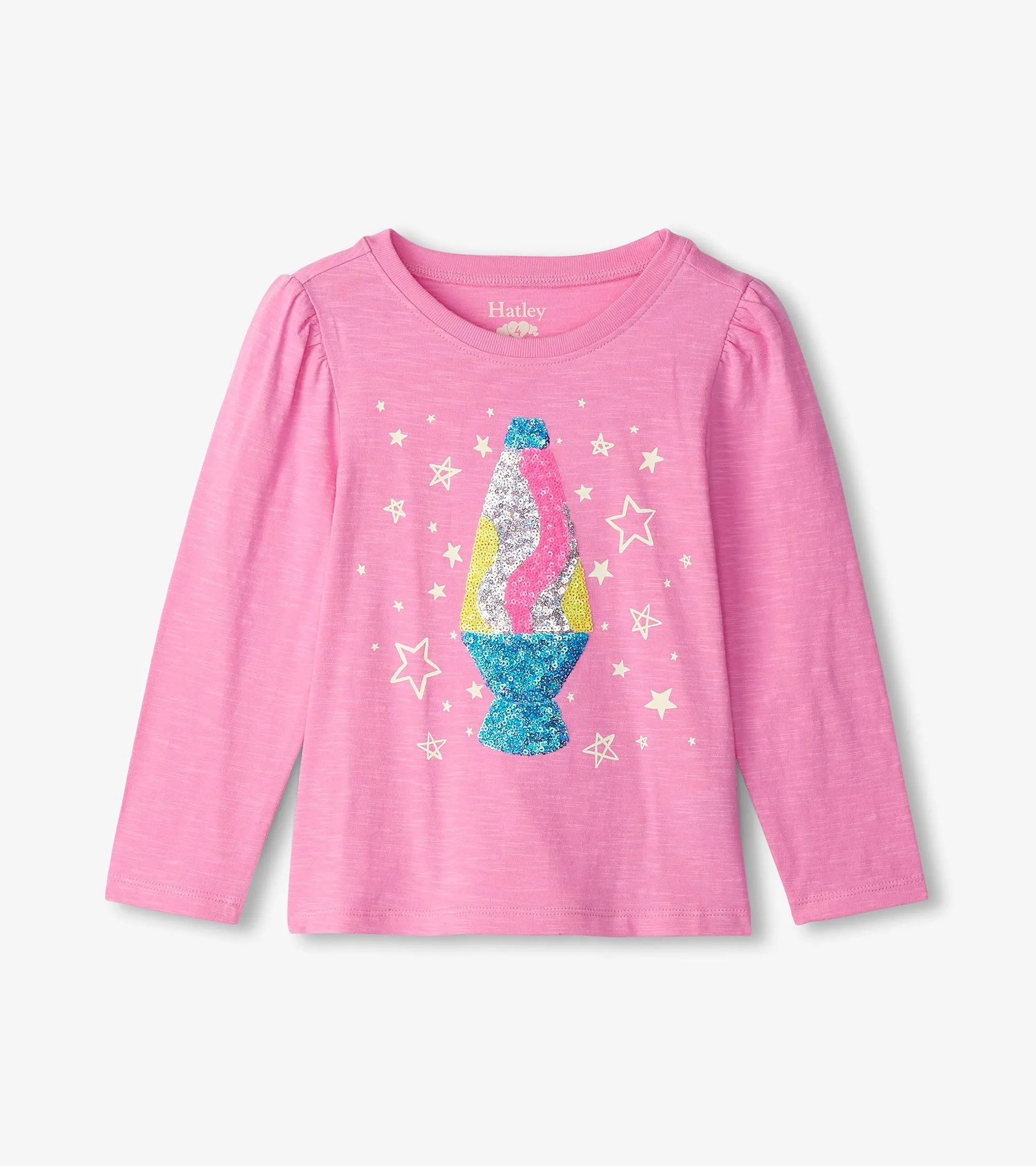 Girls Lava Lamp Long Sleeve Graphic Tee -Hatley