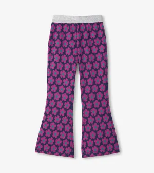 Girls Mini Flower Fun Waist Flare Pants -Hatley