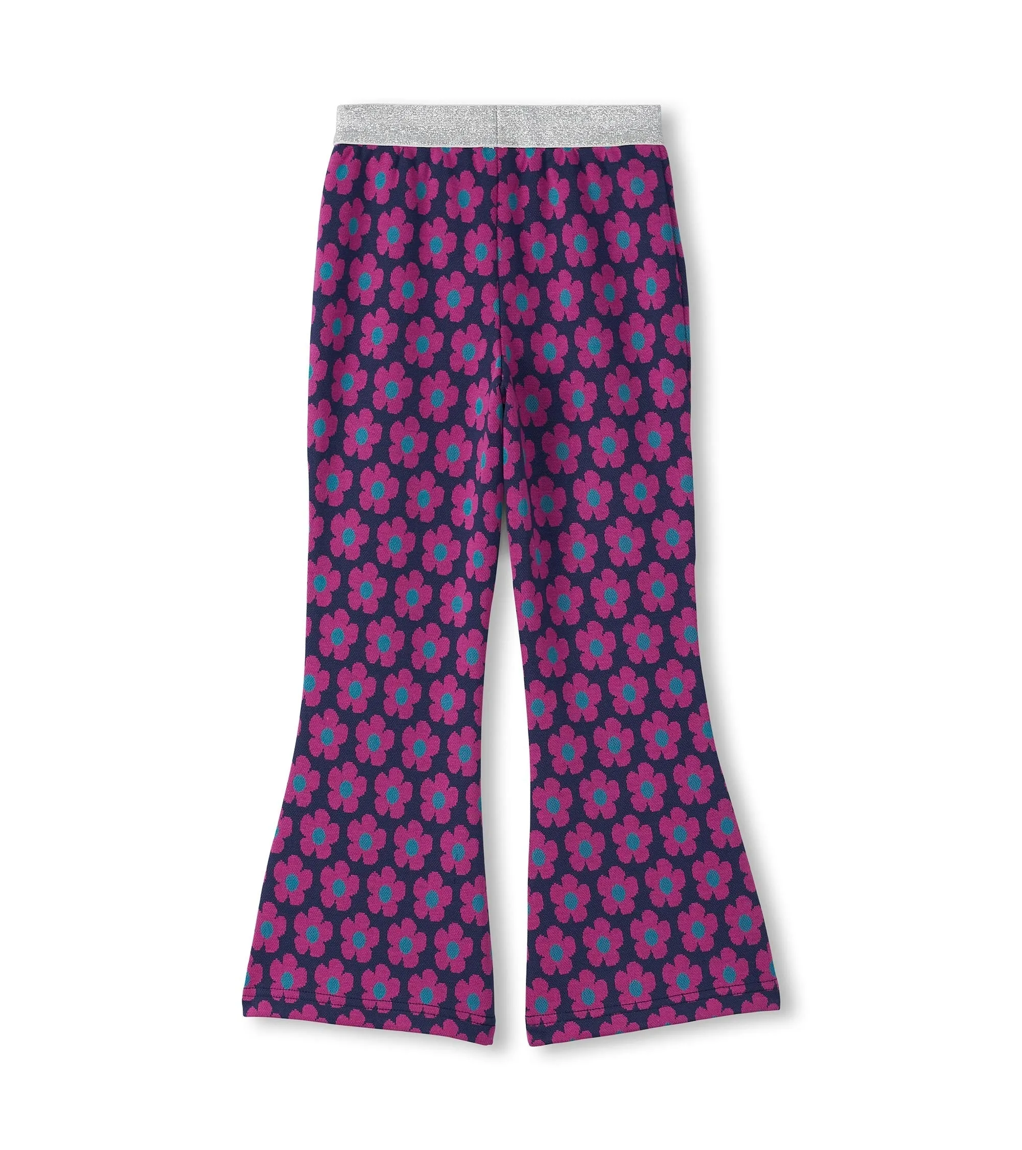 Girls Mini Flower Fun Waist Flare Pants -Hatley