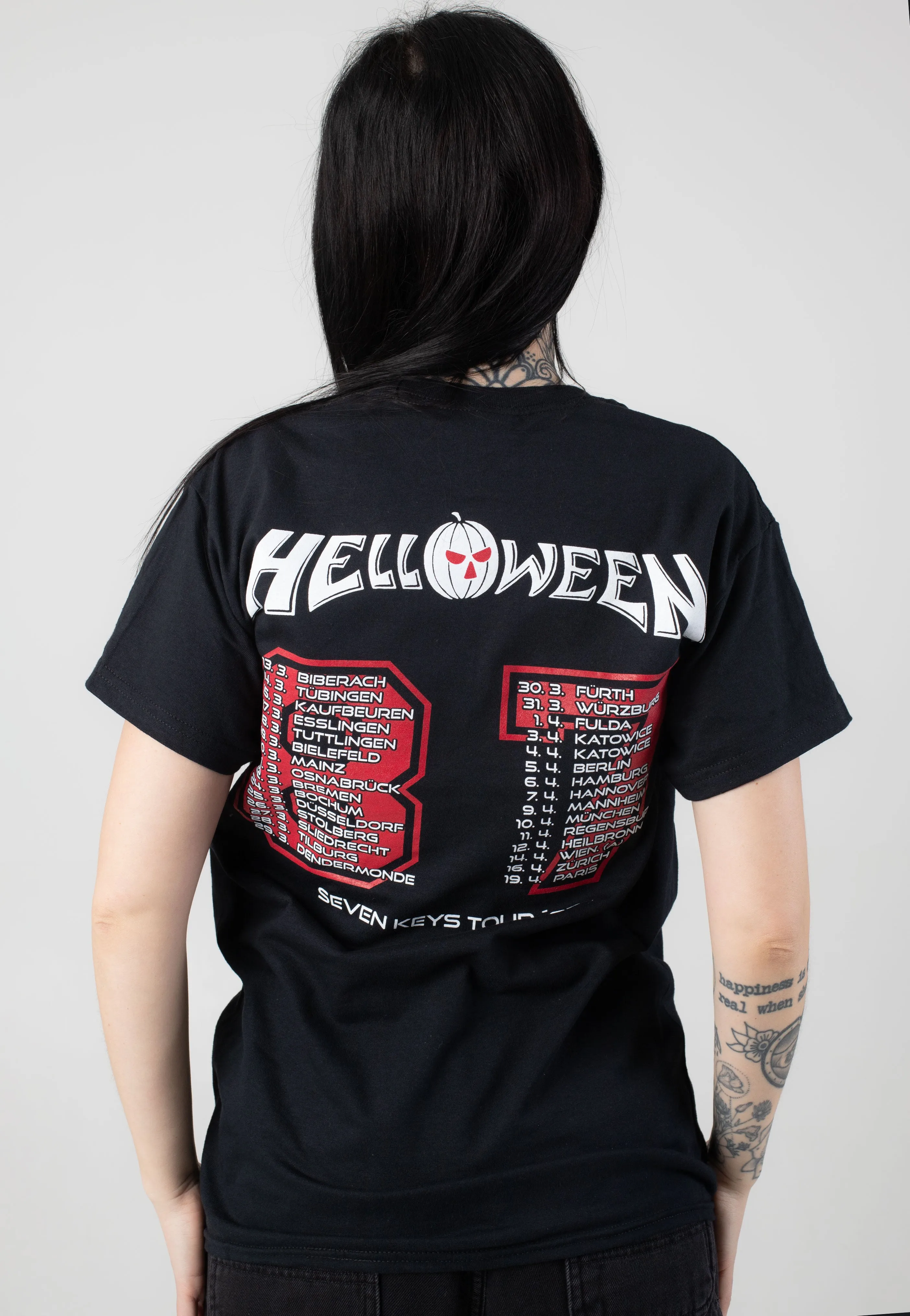 Helloween - Seven Keys Tour 87 - T-Shirt