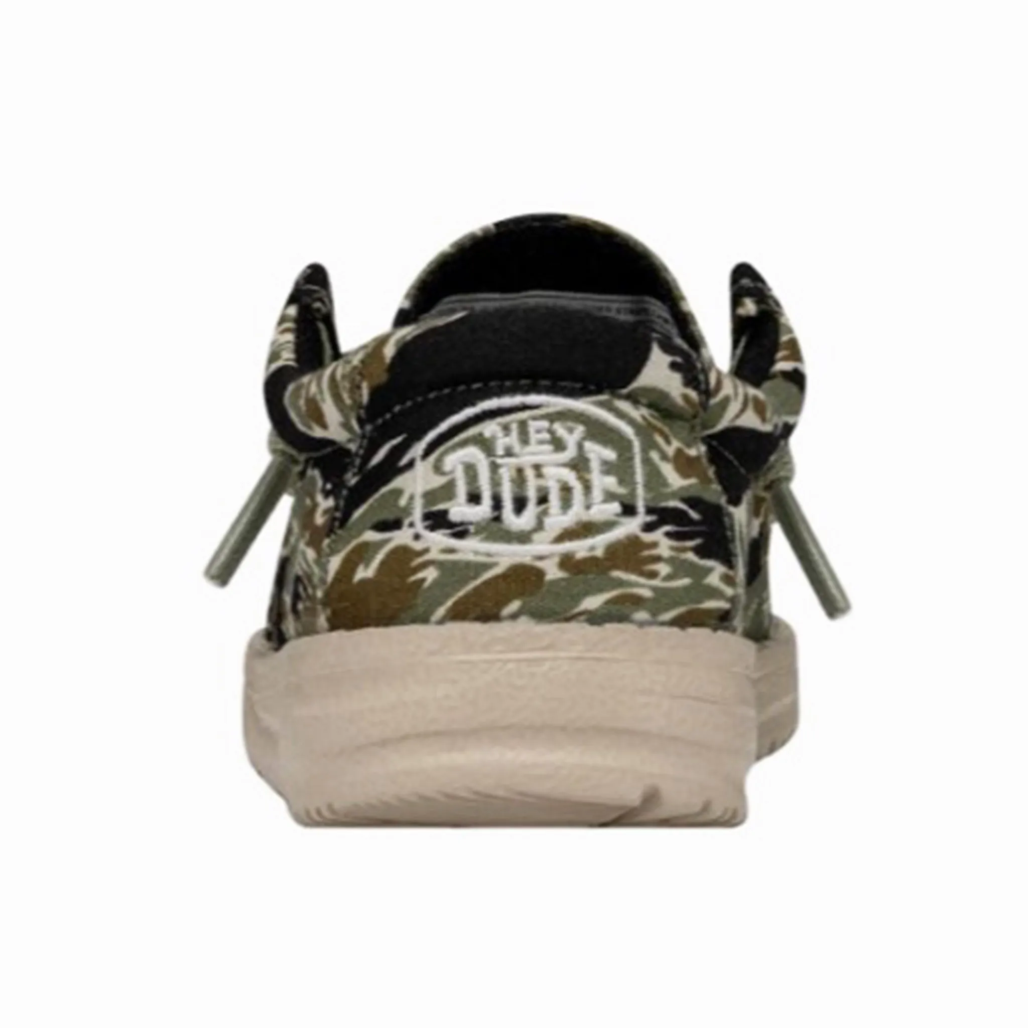 Hey Dude Wally Toddler Ripstop Tiger Stripe Camoflauge