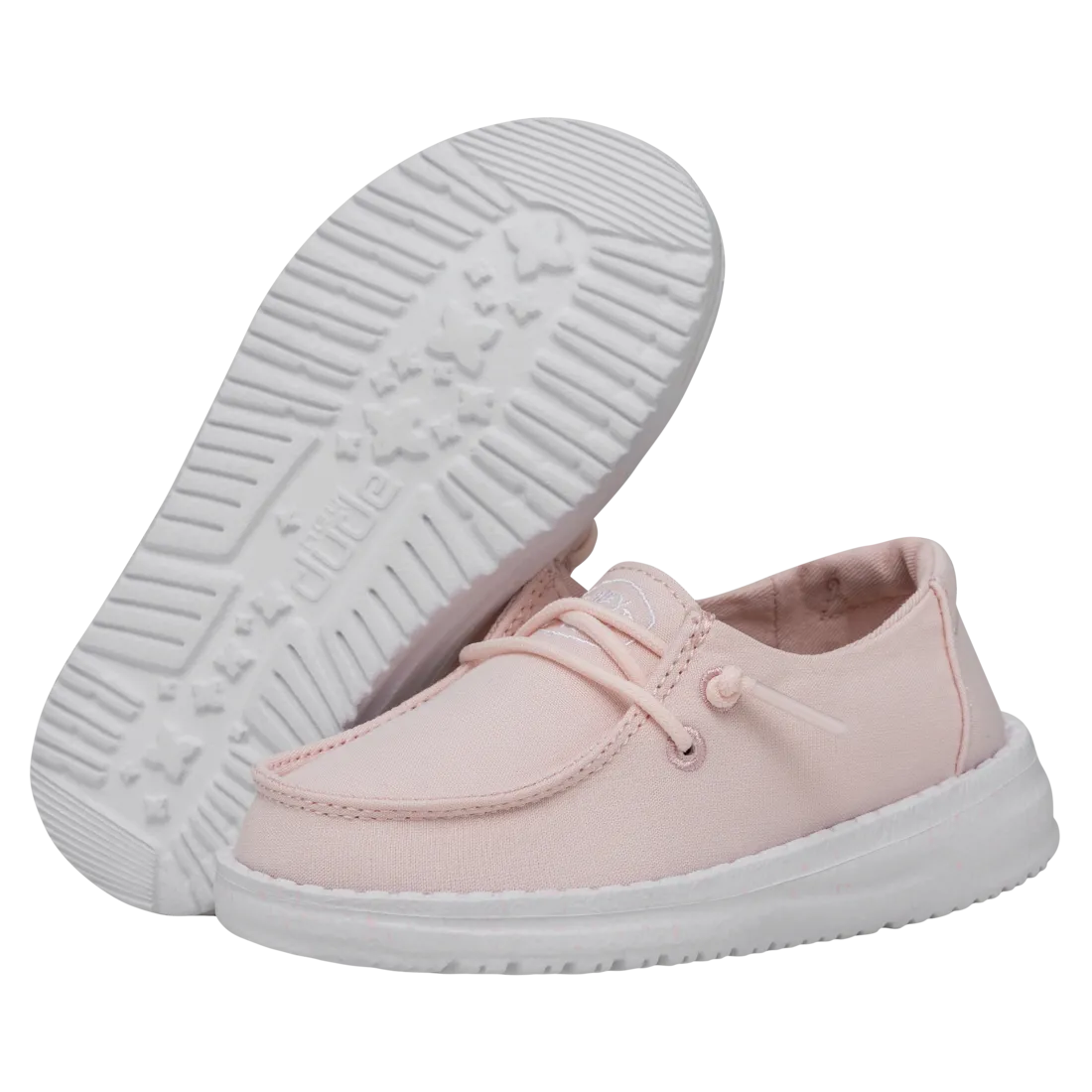 Hey Dude Wendy Toddler Slub Canvas Pink