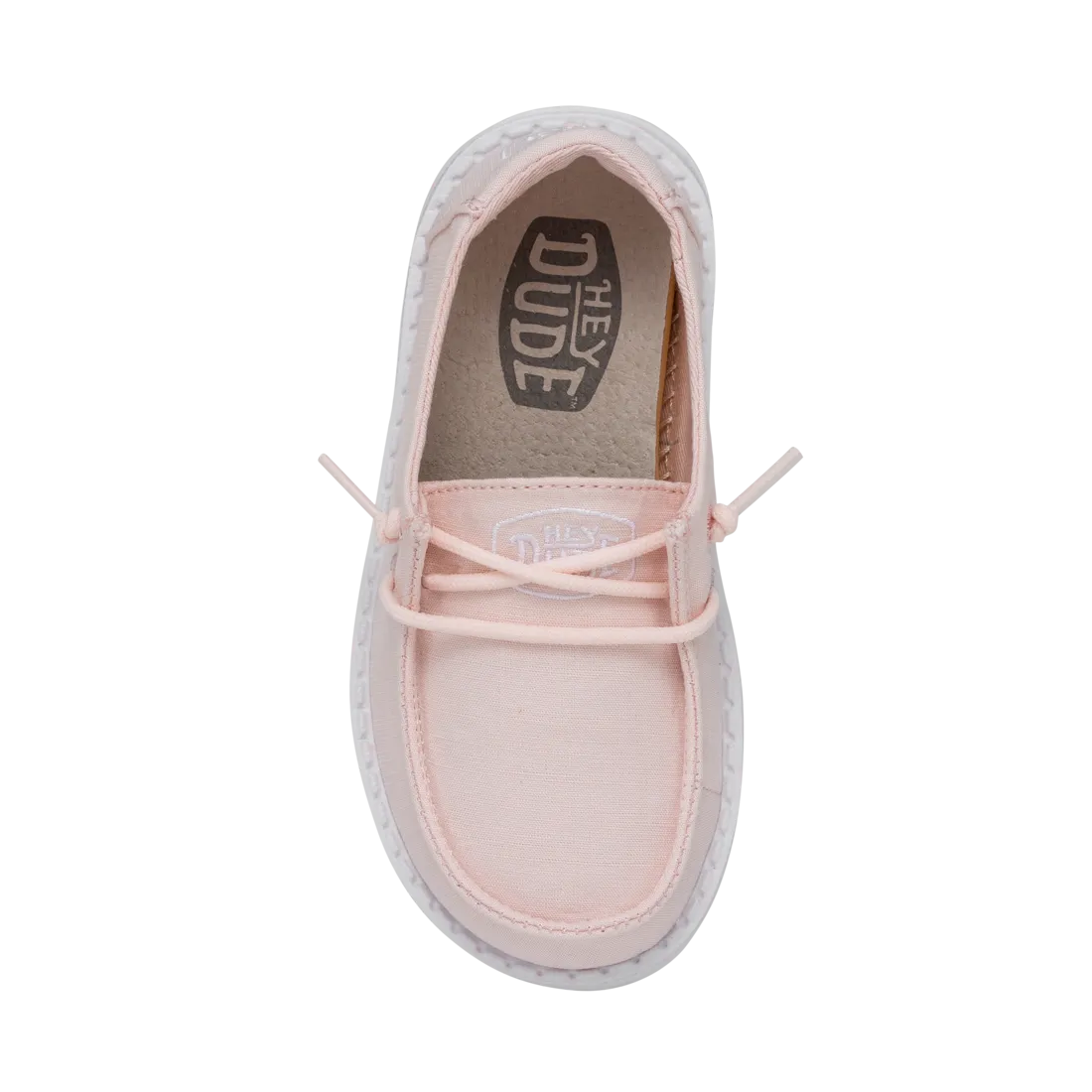 Hey Dude Wendy Toddler Slub Canvas Pink