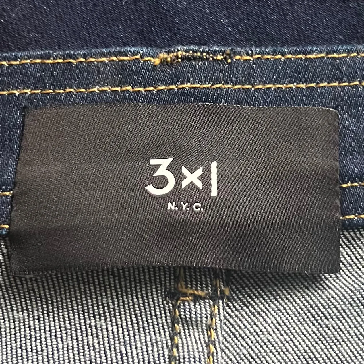 Jeans Flared By 3X1 In Blue Denim, Size: 6