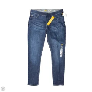 Jeans Jeggings By Lee In Blue Denim, Size: 14