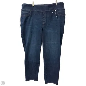 Jeans Skinny By Chicos In Blue Denim, Size: 18