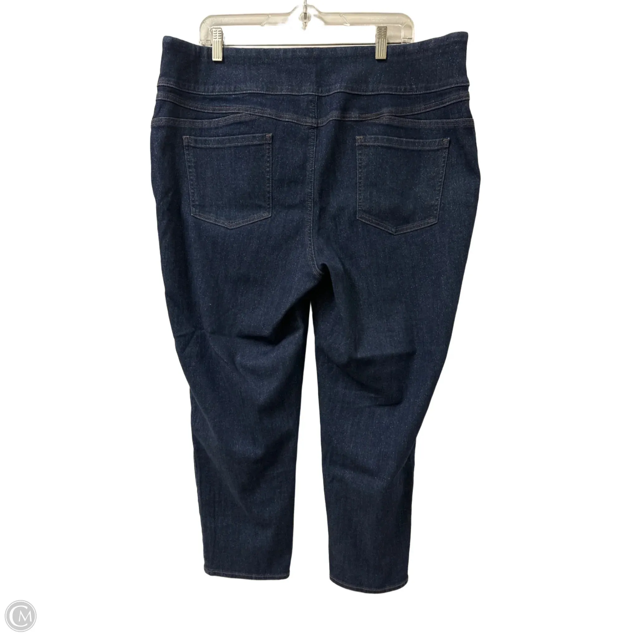 Jeans Skinny By Chicos In Blue Denim, Size: 18