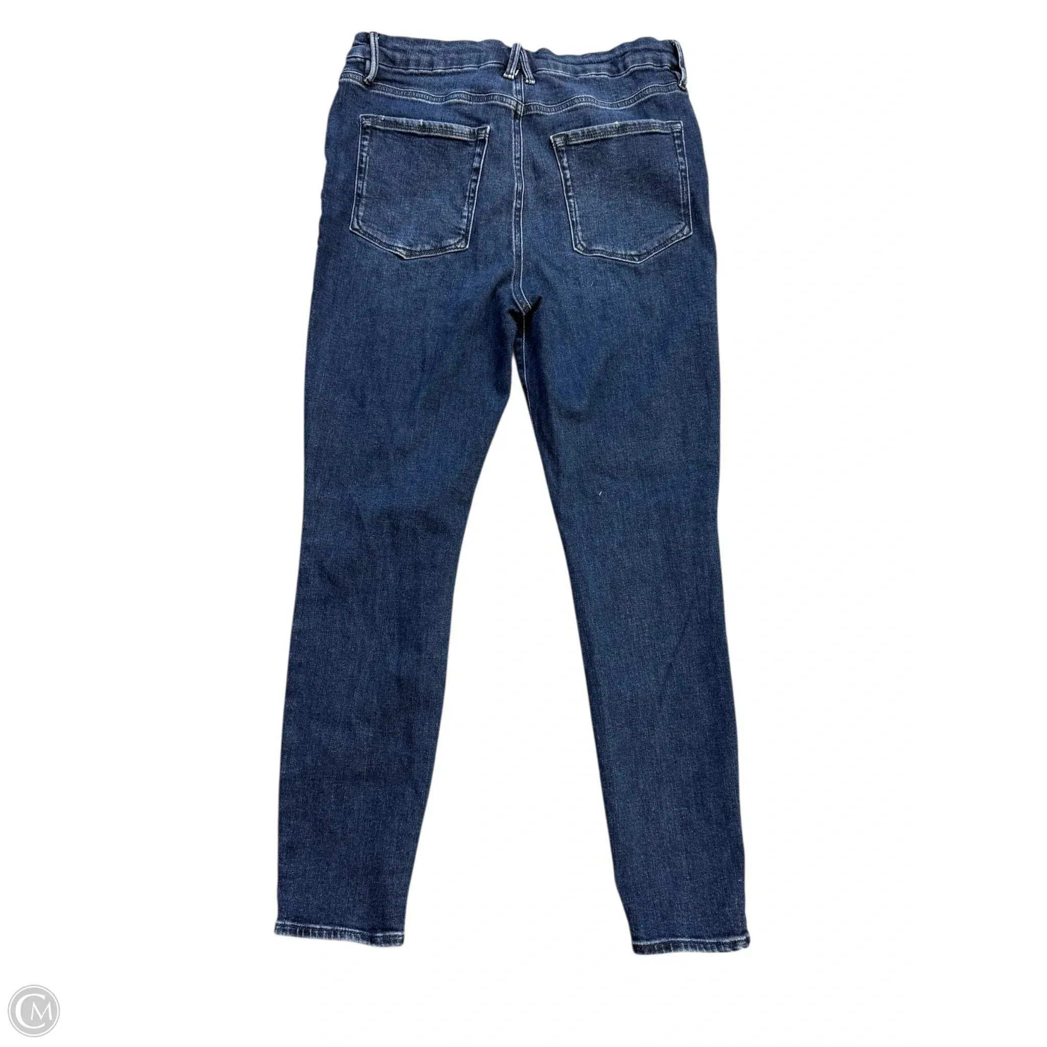 Jeans Skinny By Good American In Blue, Size: 14
