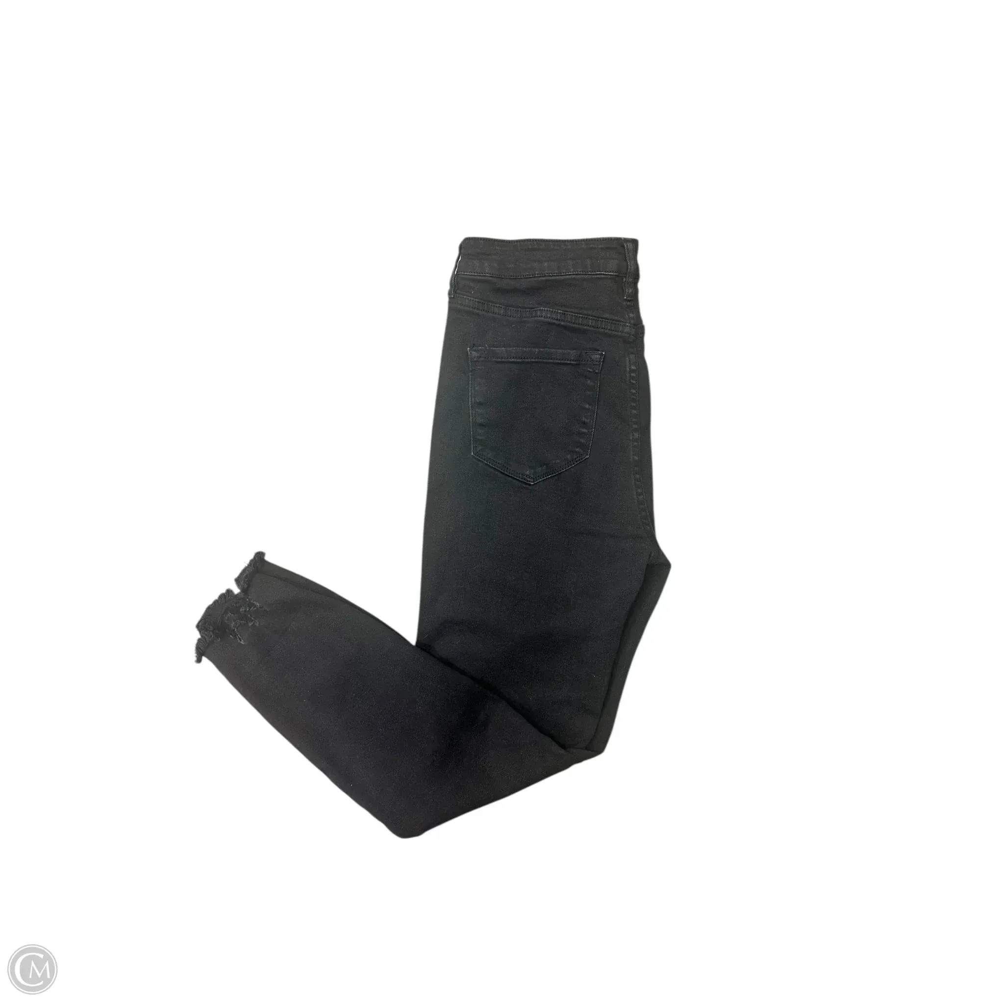 Jeans Skinny By Kancan In Black Denim, Size: 10