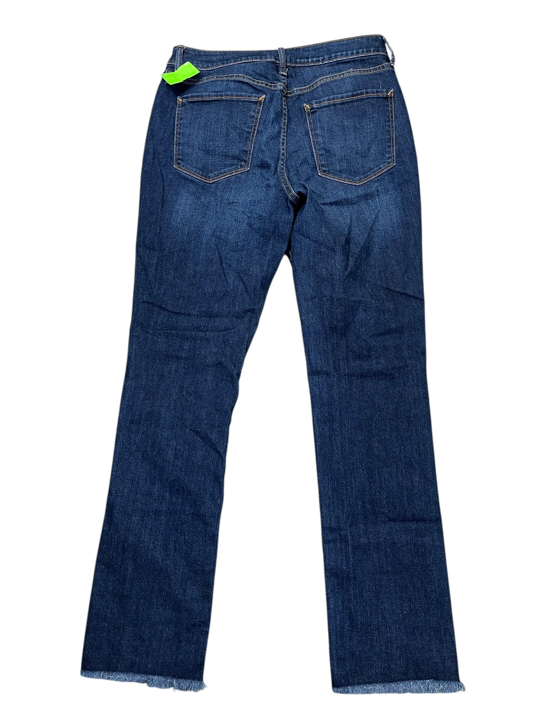 Jeans Straight By Ana In Blue Denim, Size:8