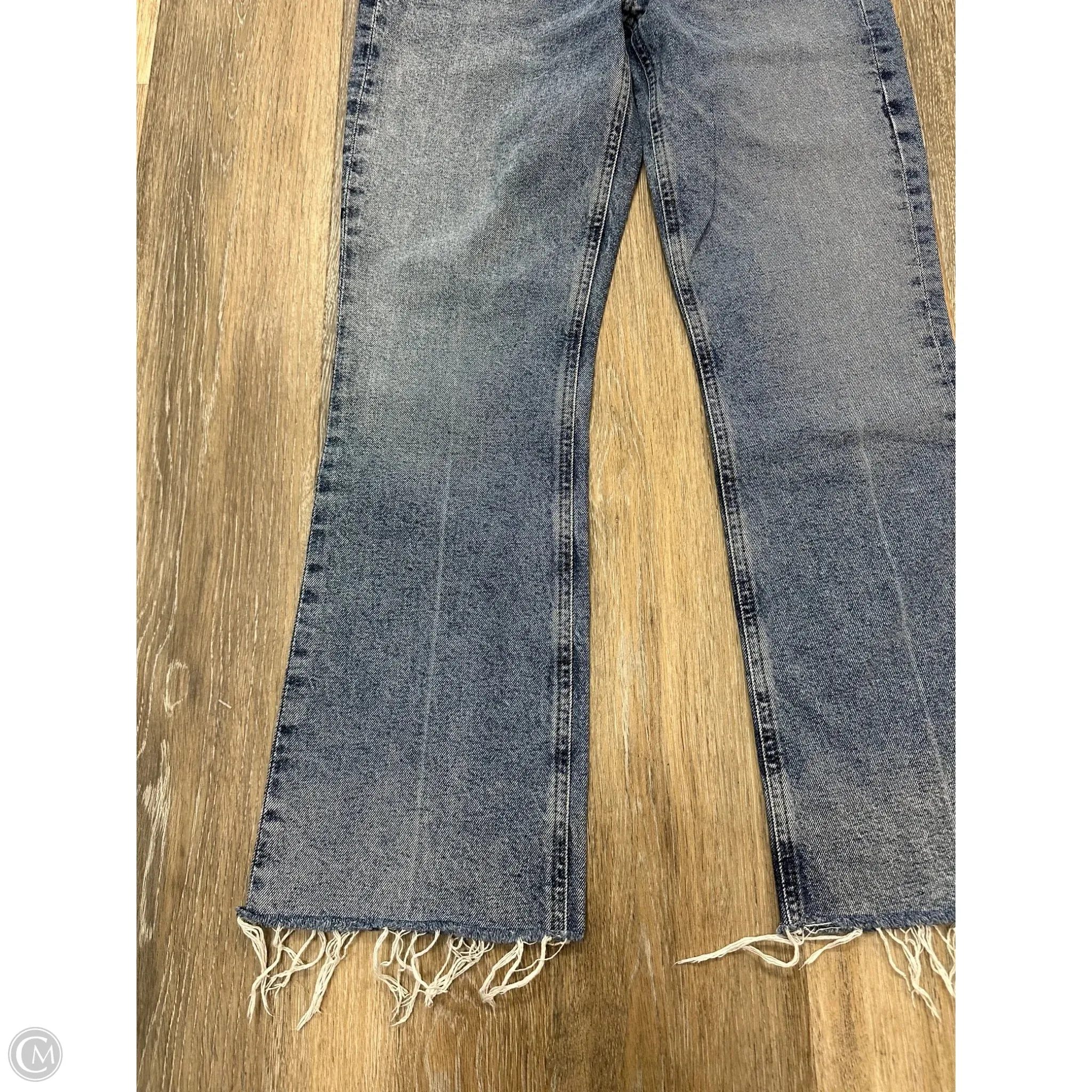 Jeans Straight By Citizens Of Humanity In Blue Denim, Size: 1/25