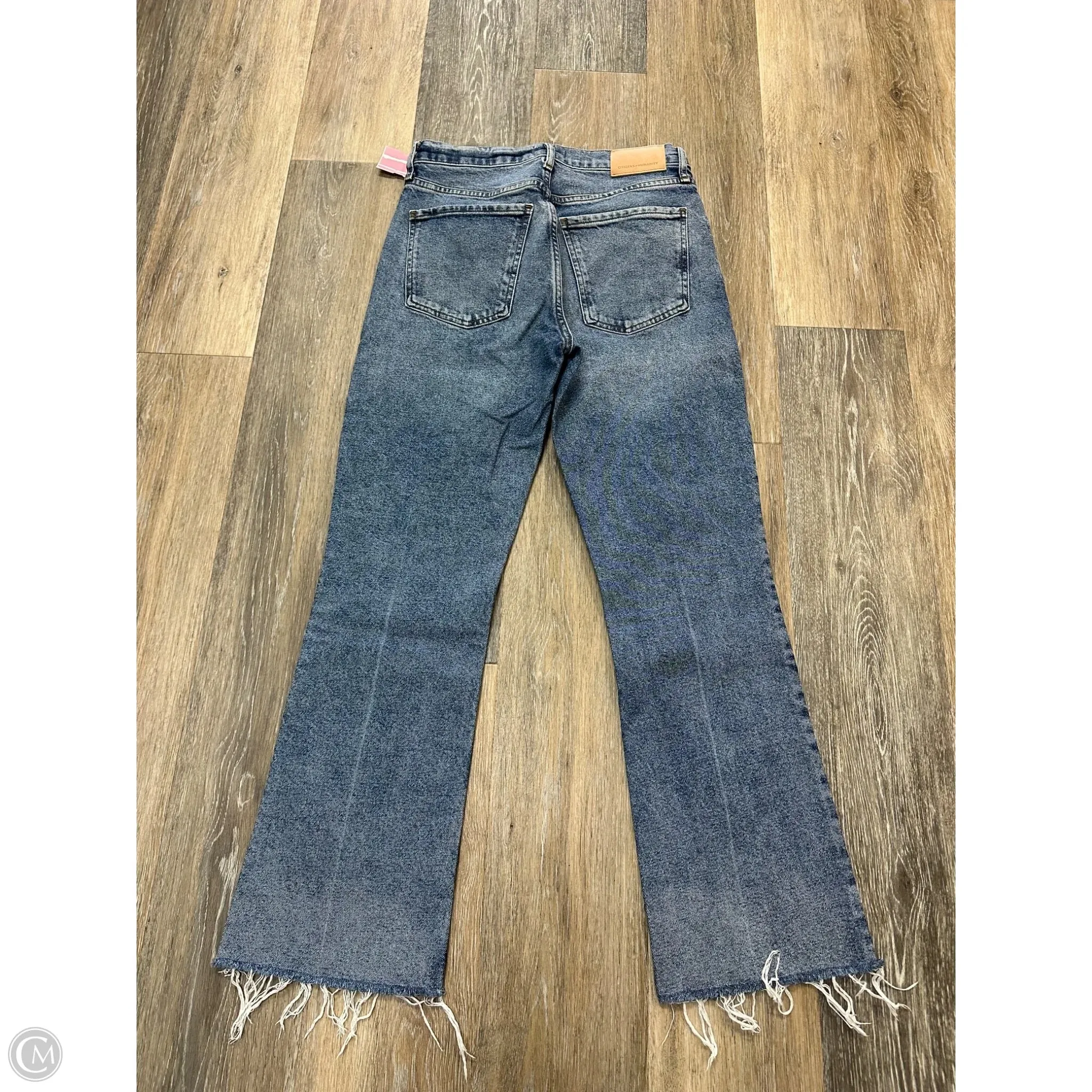 Jeans Straight By Citizens Of Humanity In Blue Denim, Size: 1/25
