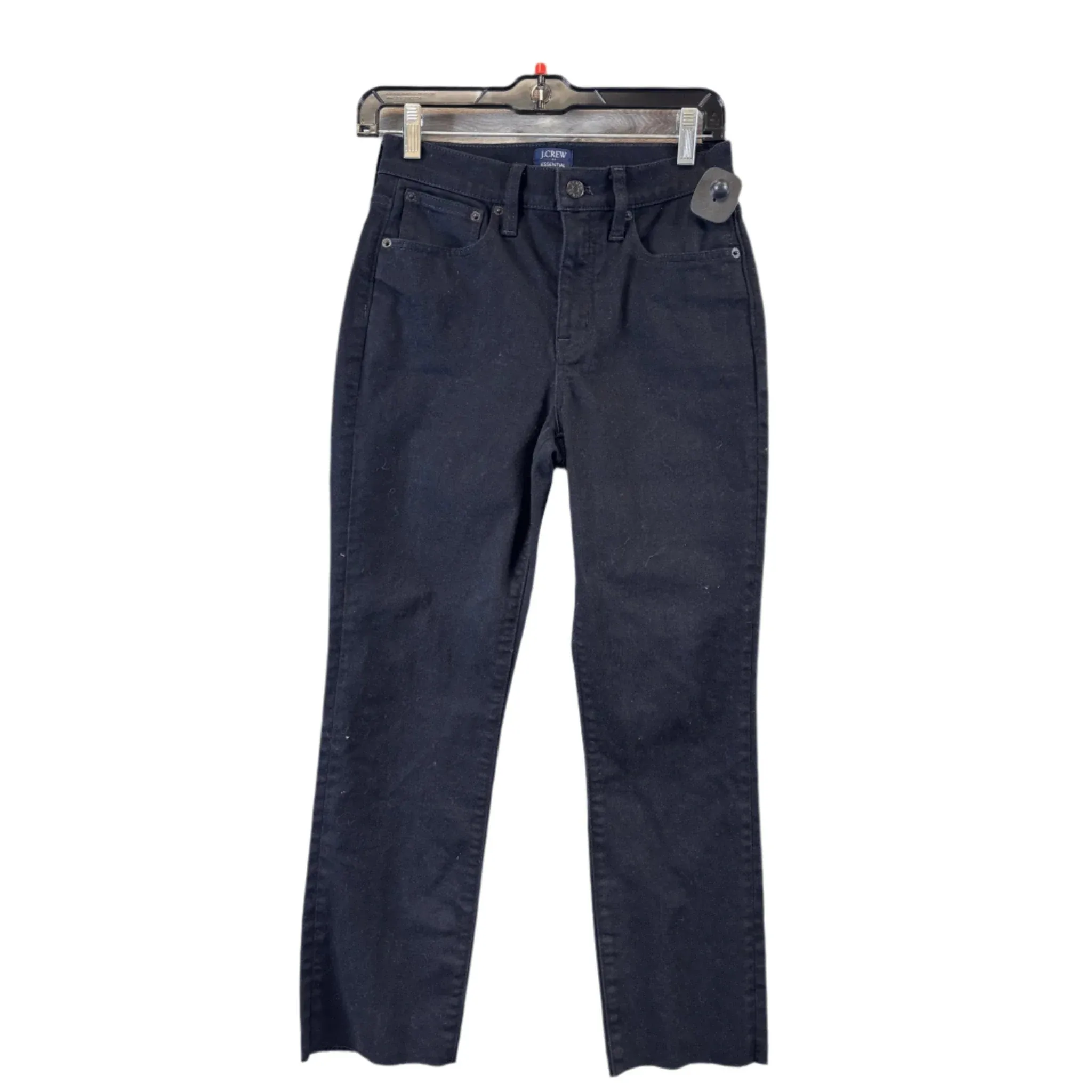 Jeans Straight By J. Crew In Black, Size: 2