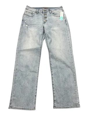 Jeans Straight By JUST USA In Blue Denim, Size:8