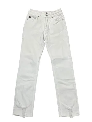 Jeans Straight By Kancan In White Denim, Size:2