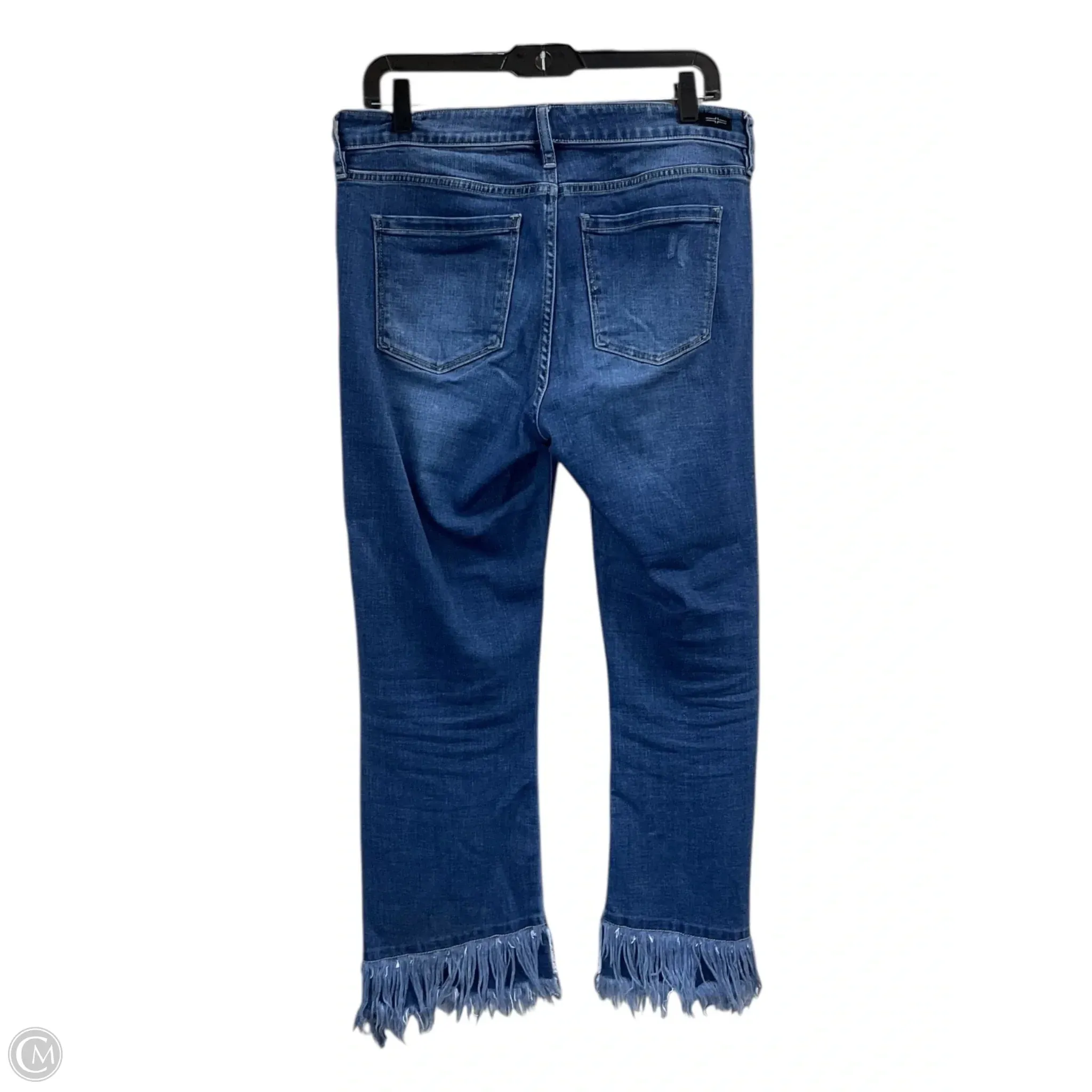 Jeans Straight By Liverpool In Blue Denim, Size: 6