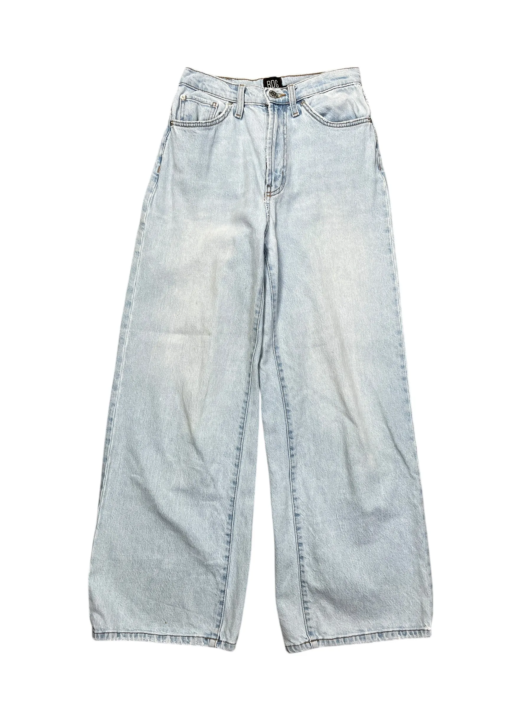 Jeans Wide Leg By Bdg In Blue Denim, Size:4
