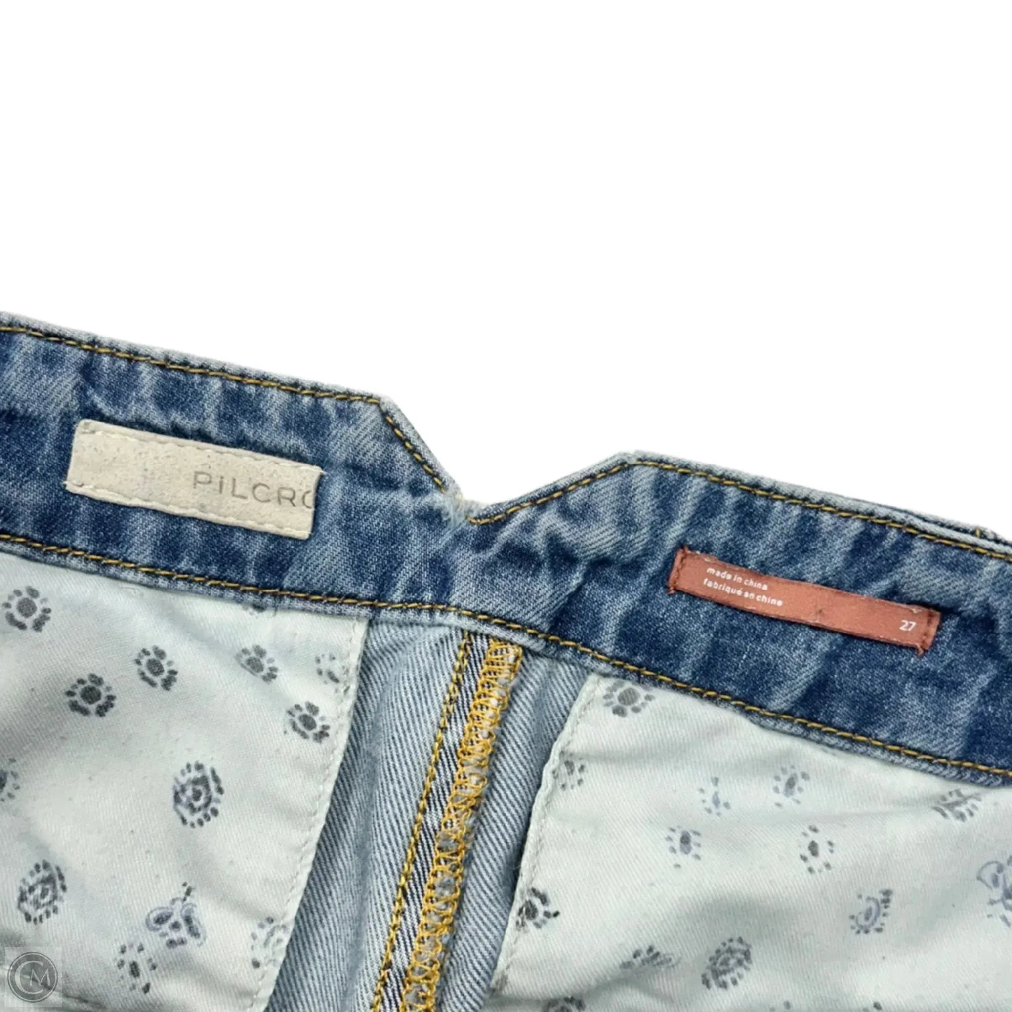 Jeans Wide Leg By Pilcro In Blue Denim, Size: 4