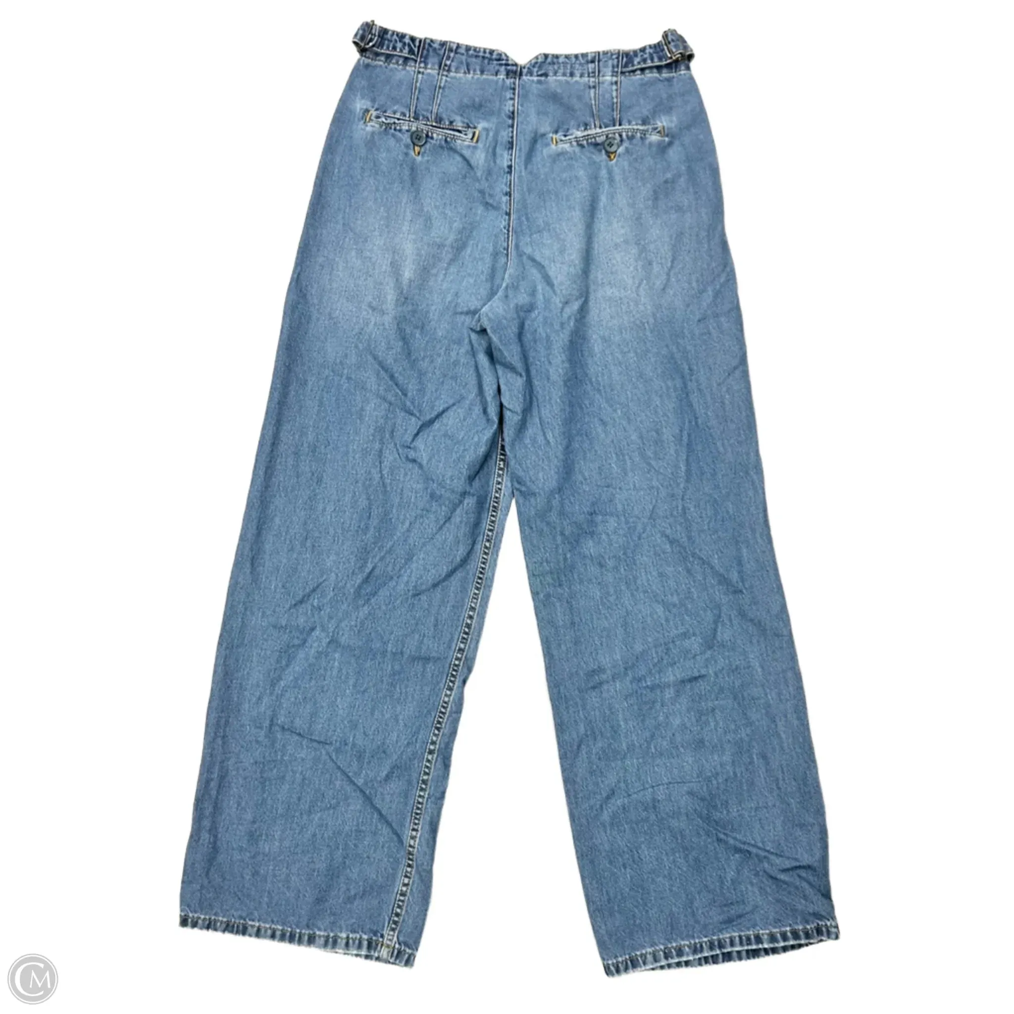 Jeans Wide Leg By Pilcro In Blue Denim, Size: 4