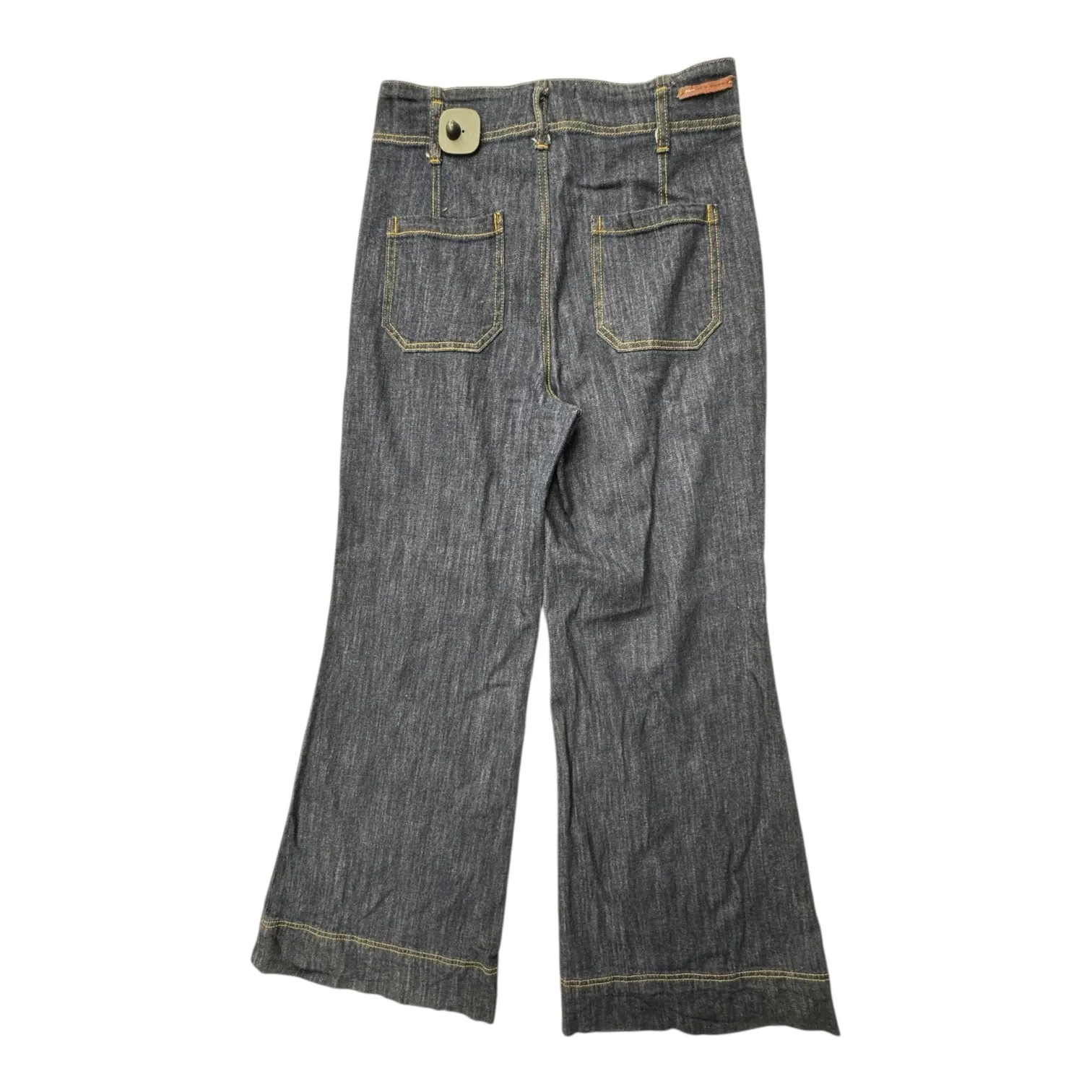 Jeans Wide Leg By Pilcro In Blue Denim, Size:4