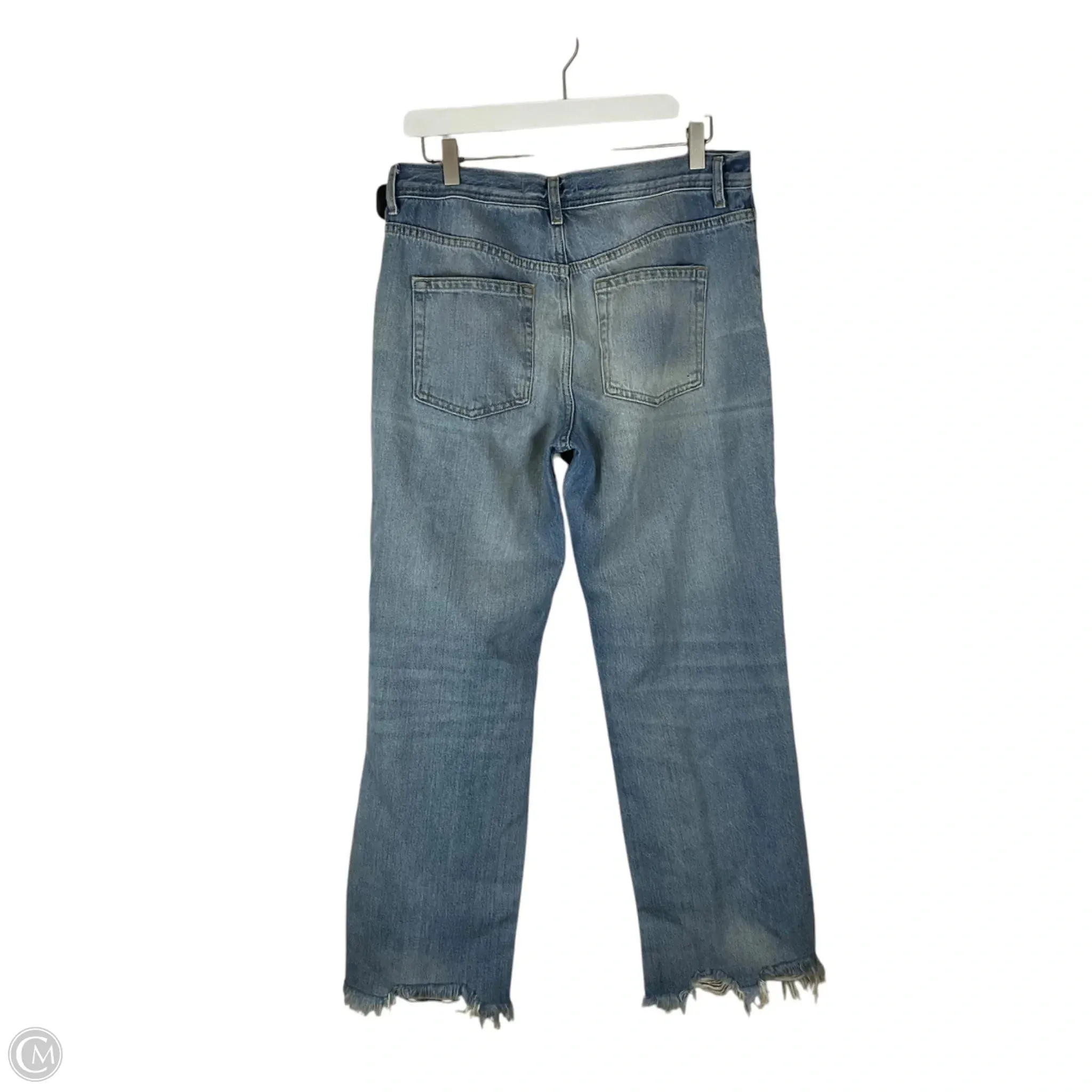 Jeans Wide Leg By We The Free In Blue Denim, Size: 6