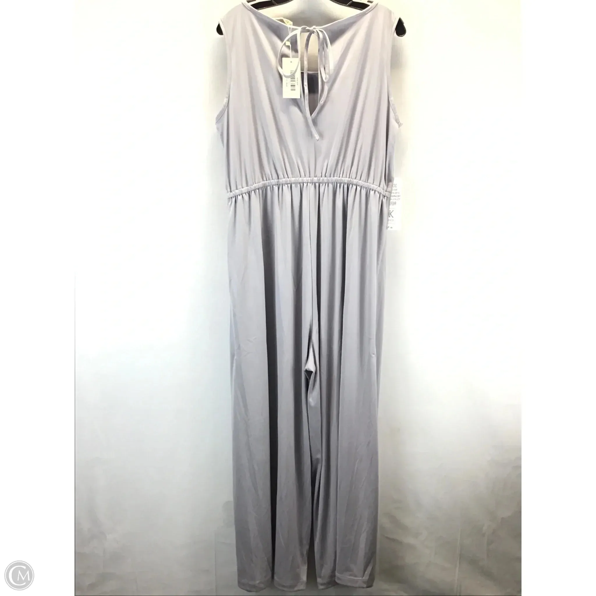 Jumpsuit By Clothes Mentor In Silver, Size: Xl