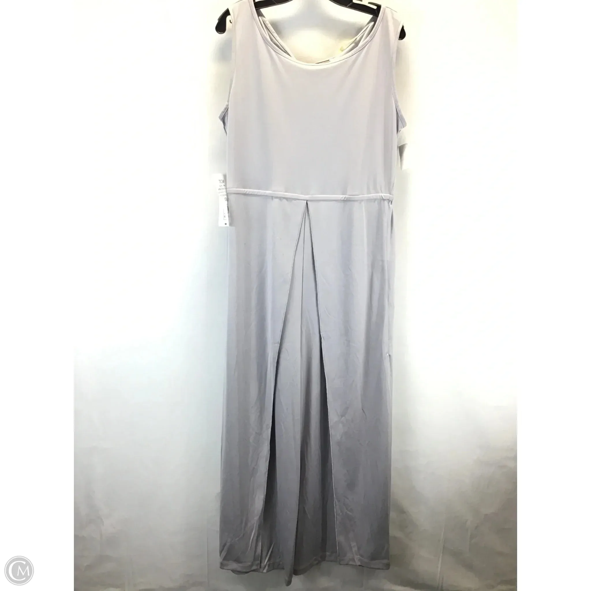 Jumpsuit By Clothes Mentor In Silver, Size: Xl