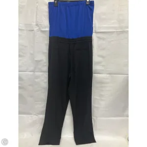 Jumpsuit By Express In Black & Blue, Size: S
