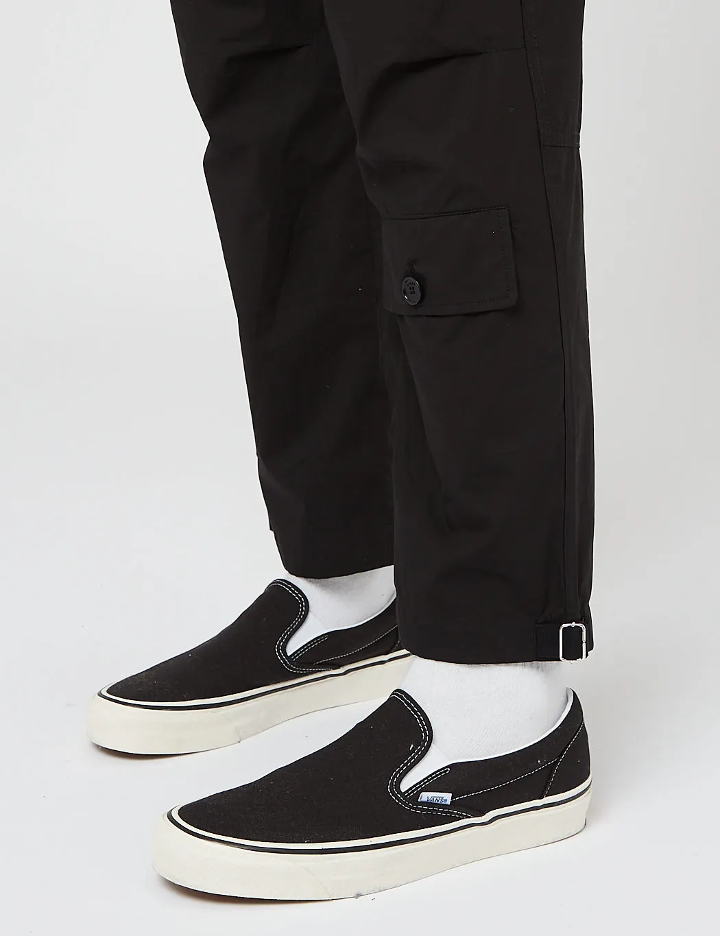 Kenzo Elasticated Belt Pant - Black