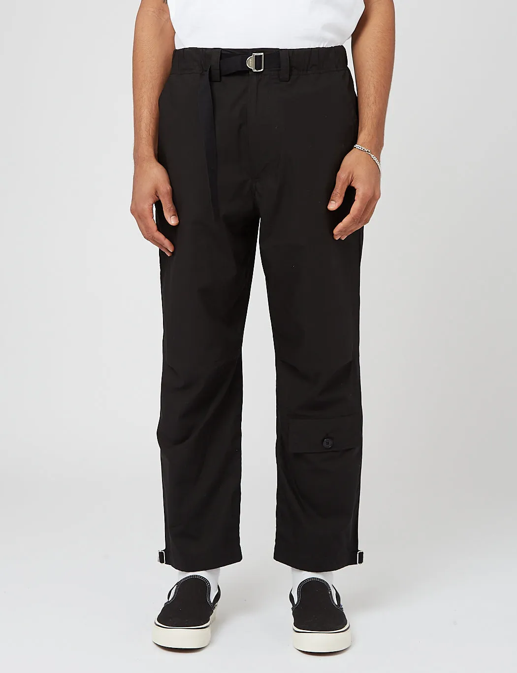 Kenzo Elasticated Belt Pant - Black
