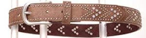 Kid's Brown Chevron Belt