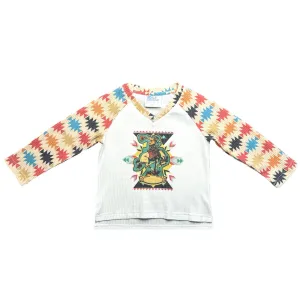 Kid's Ranchin' Aztec Tee