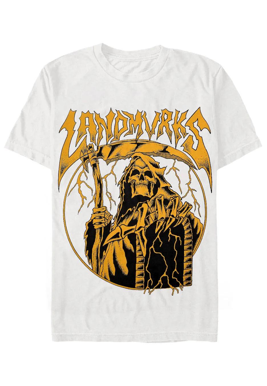 Landmvrks - Reaper Off White - T-Shirt