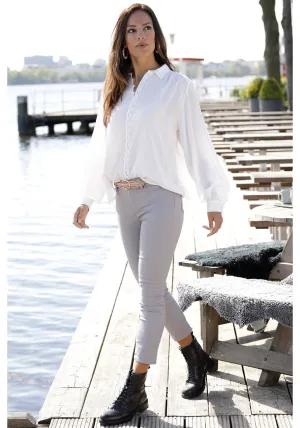 LASCANA Women's Long Sleeve Blouse