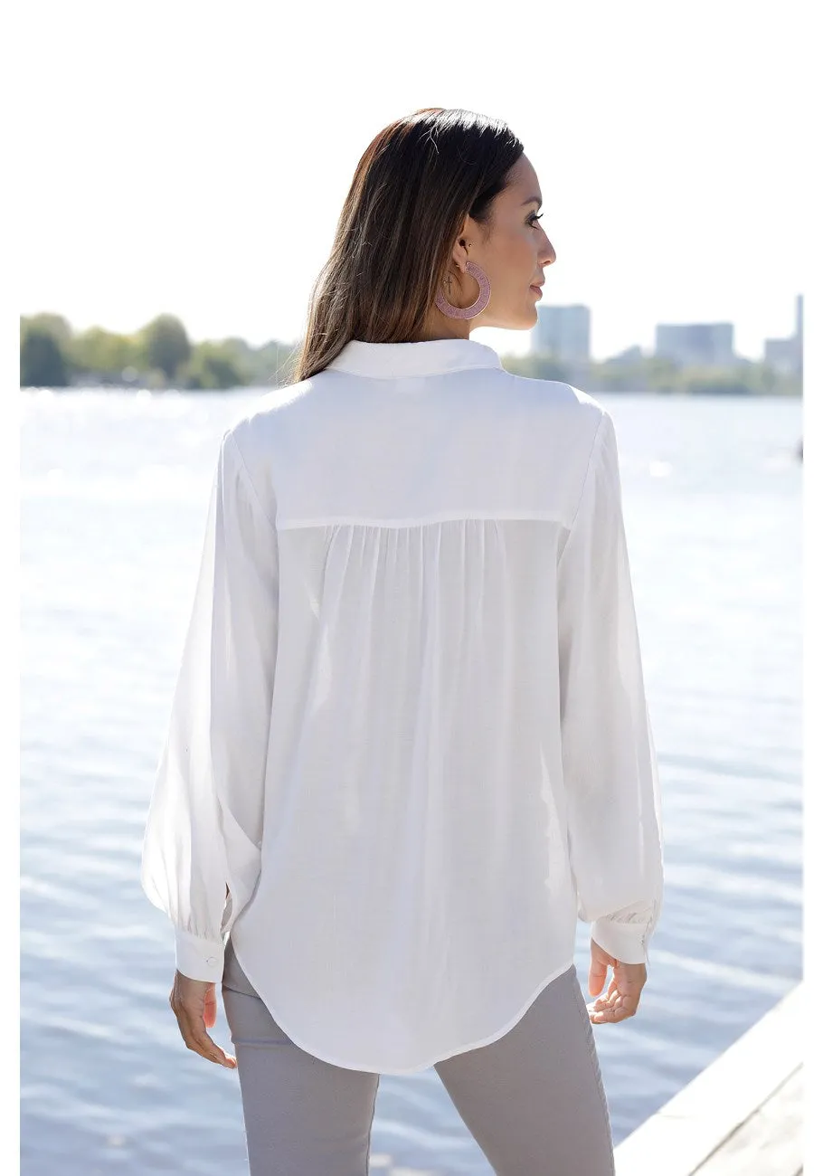 LASCANA Women's Long Sleeve Blouse